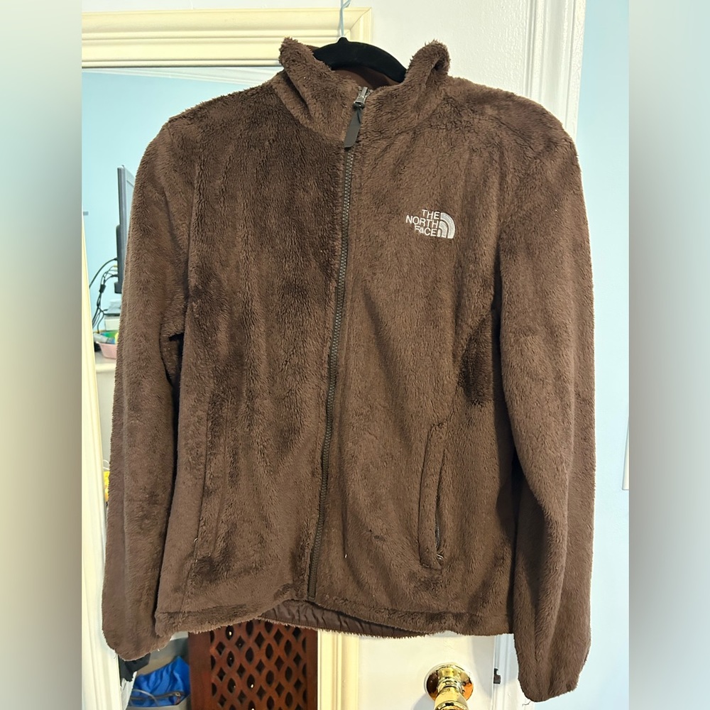 🤎North Face fuzzy jacket🤎